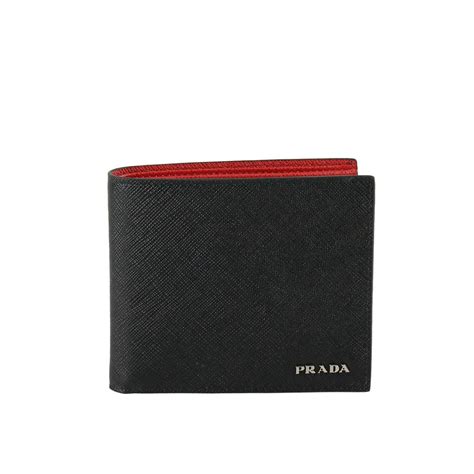 prada black men's wallet|prada men's wallet unboxing.